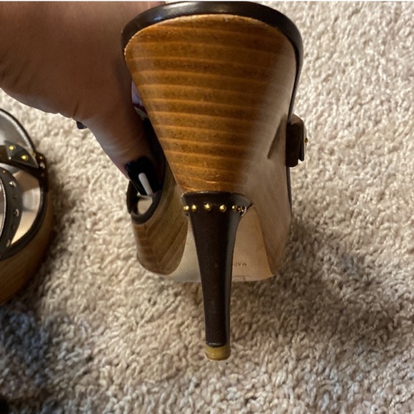 Authentic Dior Studded Heeled Sandals Size 37 - Picture 8 of 11